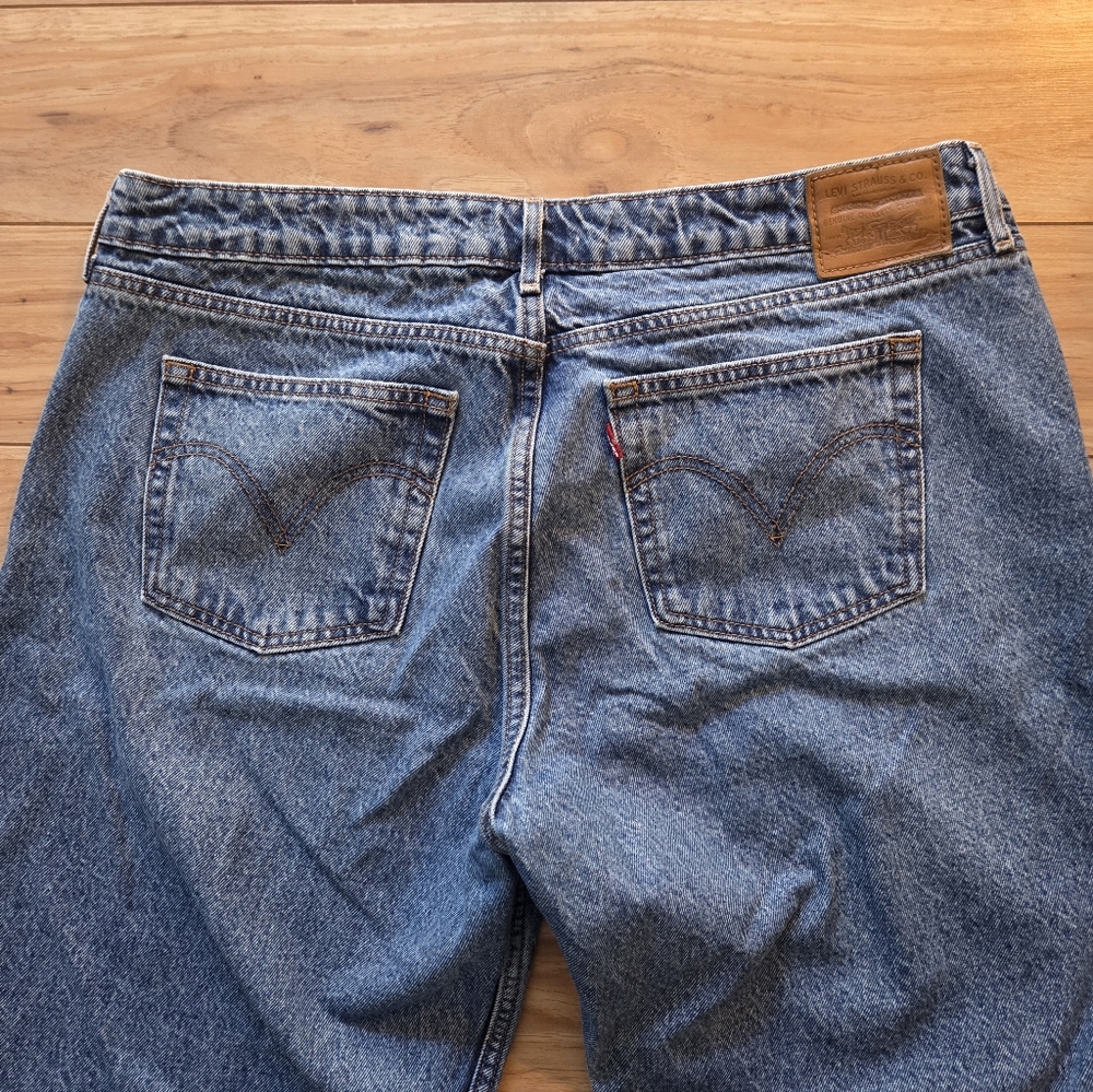 Levi's Womens Low Loose Jeans Light Wash 33 X 30* - Picture 9 of 11